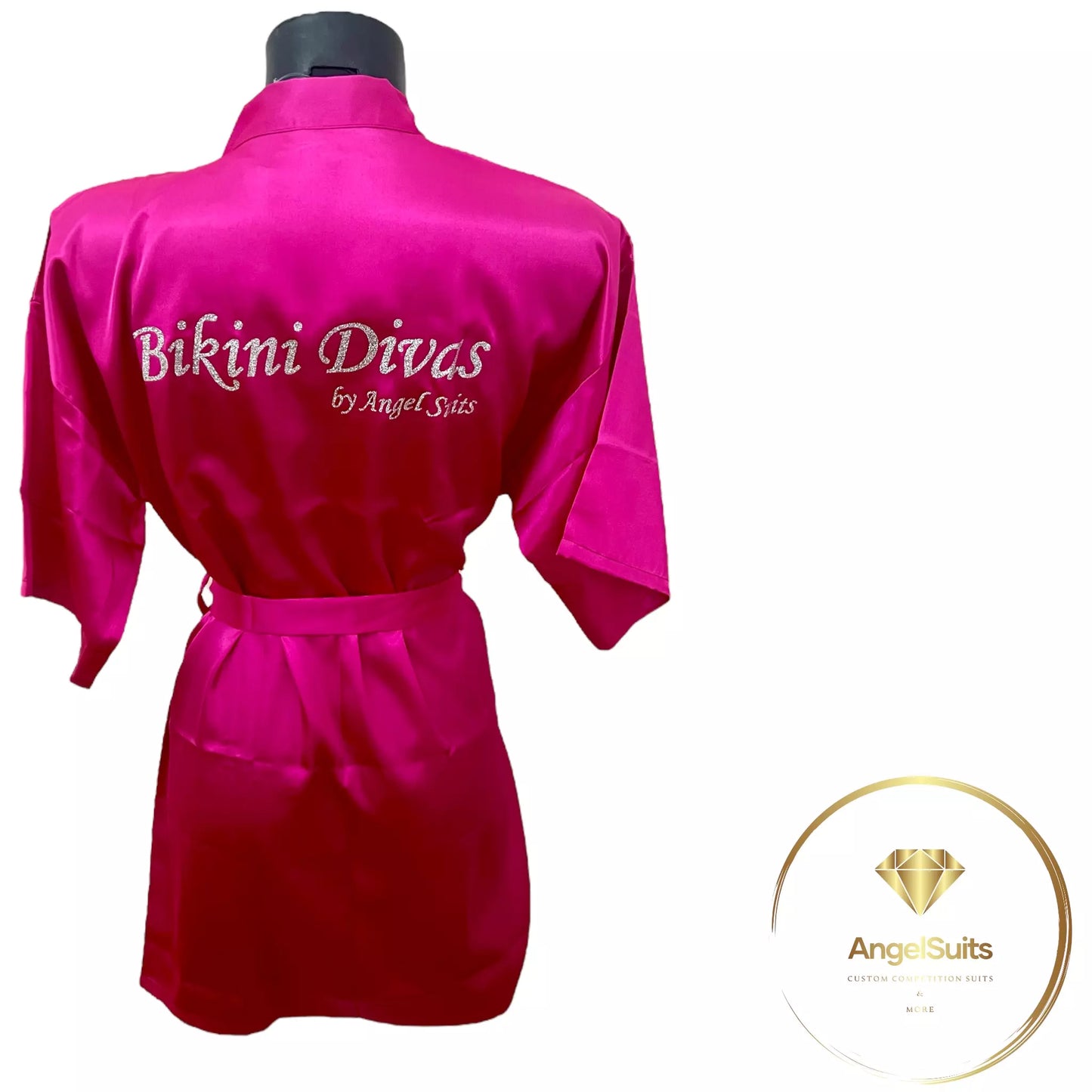 KIMONO ANGELSUITS LOGO GLITTER - Bikini Divas