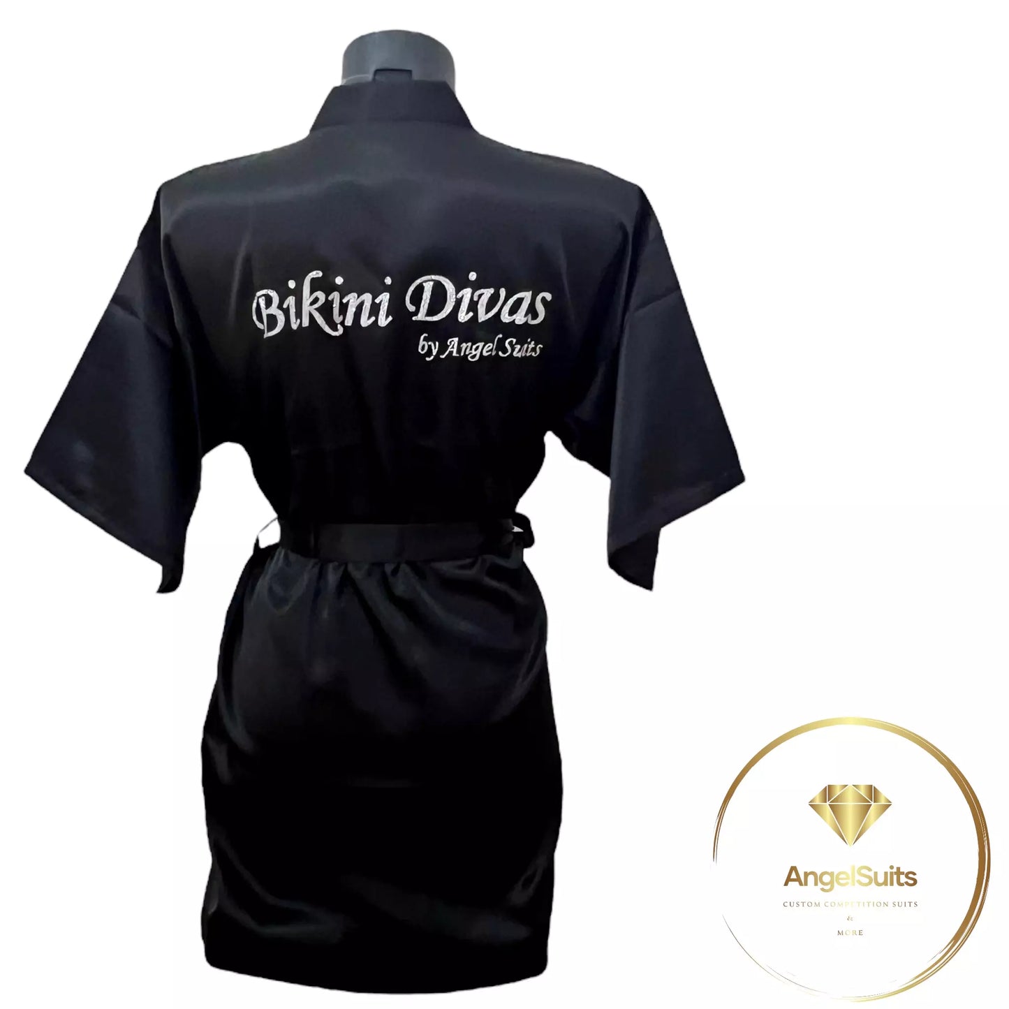 KIMONO ANGELSUITS LOGO GLITTER - Bikini Divas