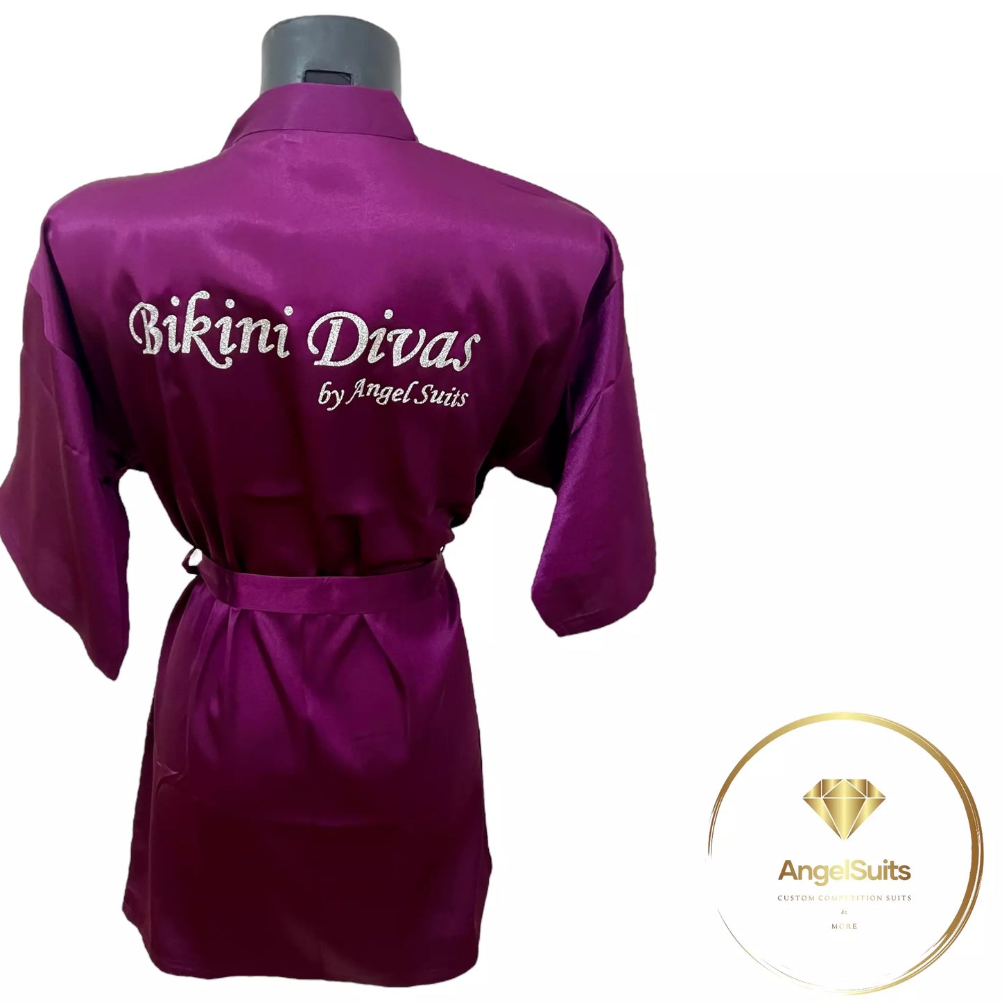 KIMONO ANGELSUITS LOGO GLITTER - Bikini Divas