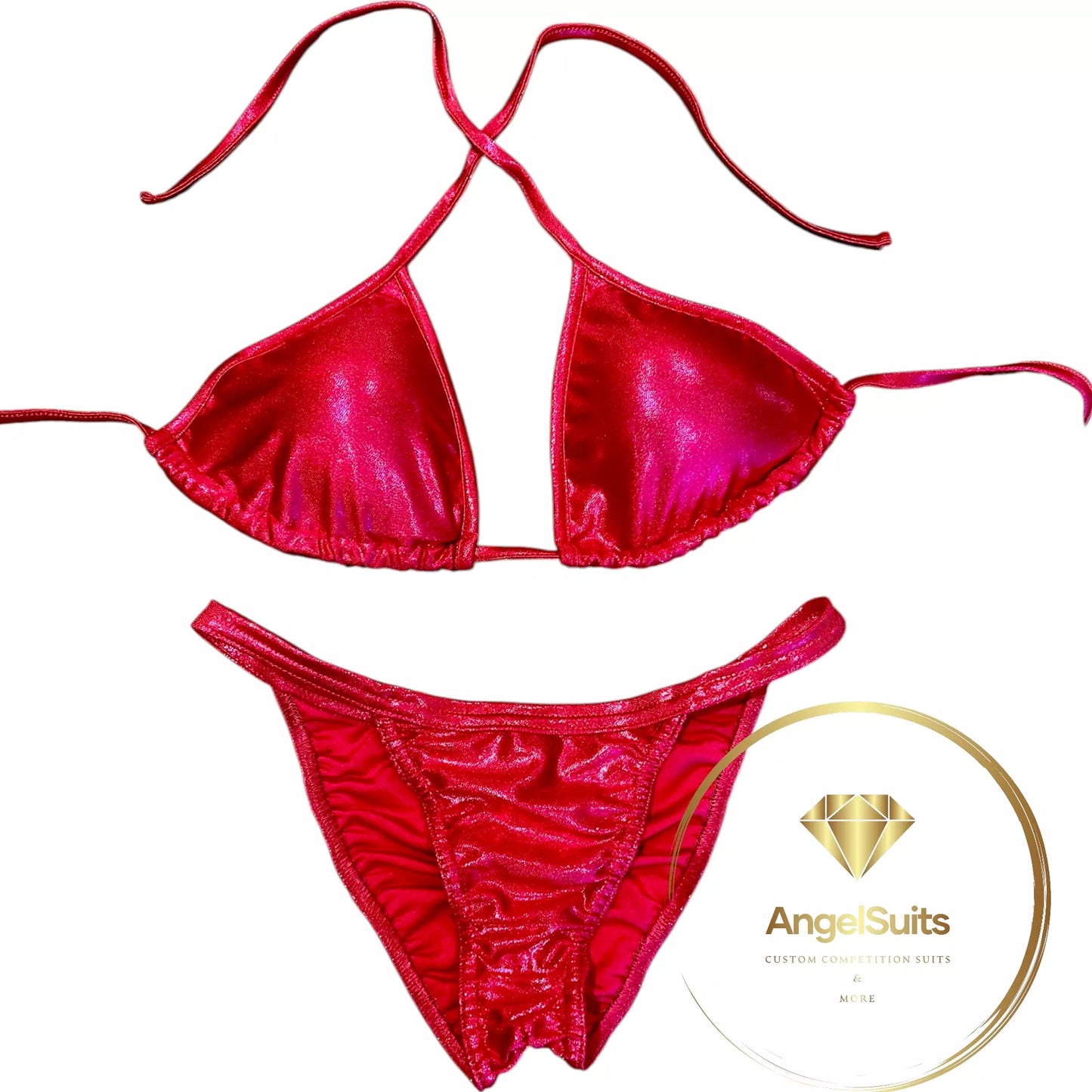 Bikini Fit Model NPC - IFBB proleague, fucsia mist, triangolo I-XS , slip fit model XS