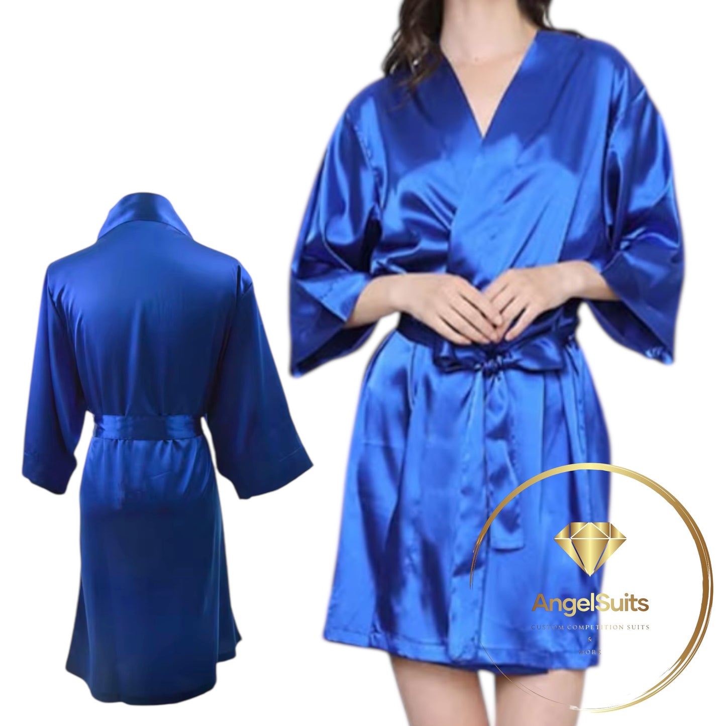 KIMONO COPRICOSTUME LISCIO - VARI COLORI