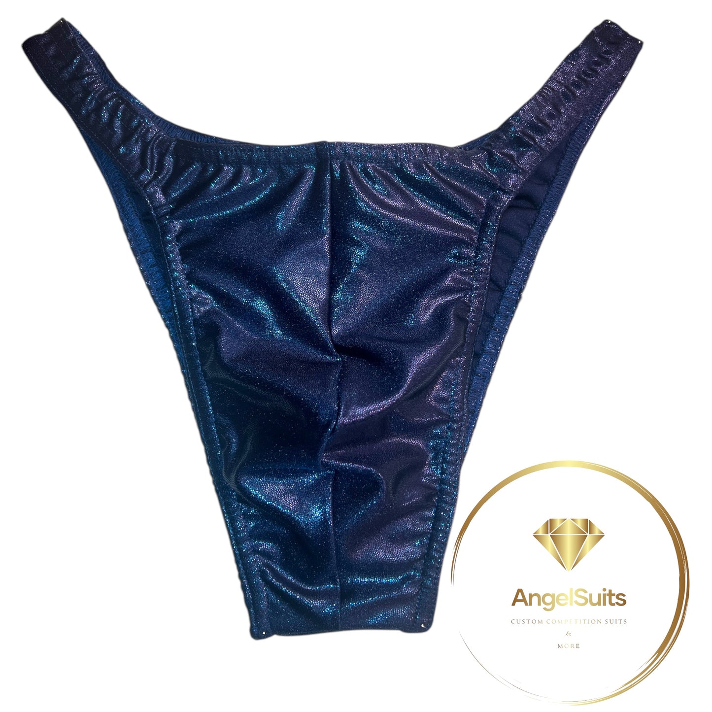 SLIP CLÁSICO DE HOMBRE CON FLORES AZUL NOCHE BRILLANTES