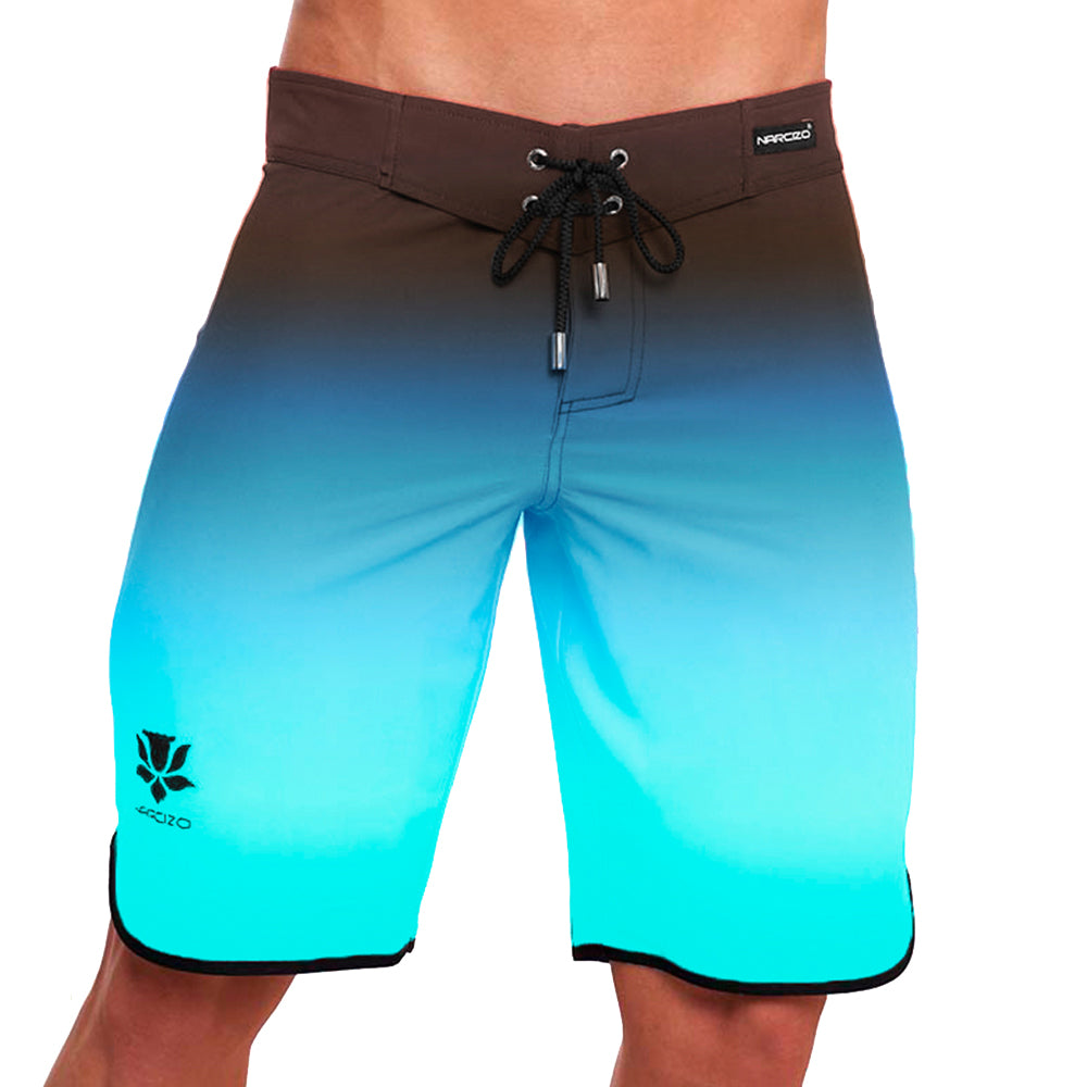 MAN PHYSIQUE SHORT BLUE PAPILLON 19 POLLICI