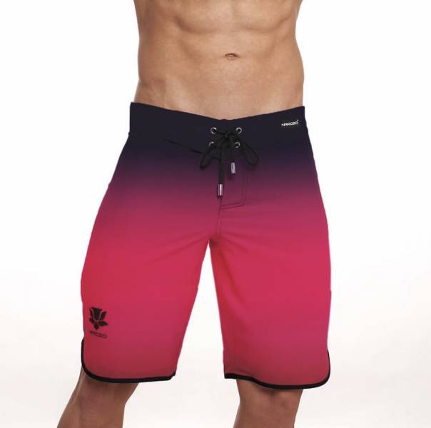 MAN PHYSIQUE SHORT GARNET