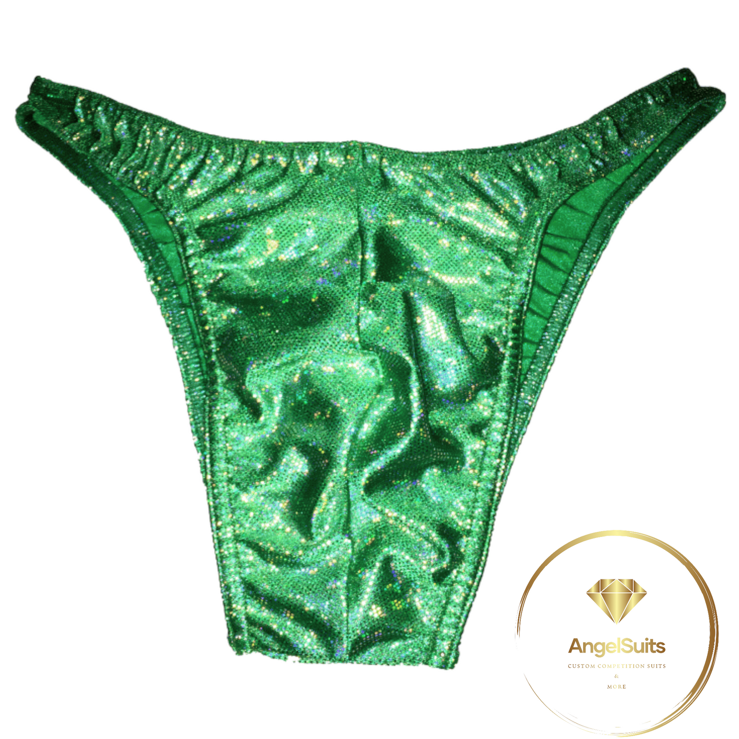 SLIP UOMO CLASSIC CON PLICA VERDE HOLOGRAM MULTI