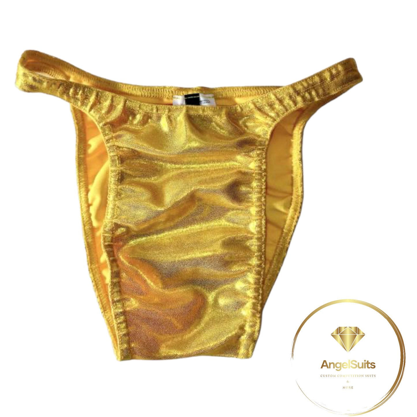 SLIP UOMO PRO CON PLICA GIALLO ORO