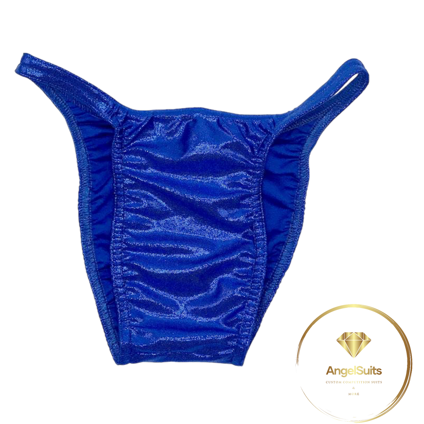 SLIP UOMO PRO CON PLICA BLU ROYAL LUCIDO