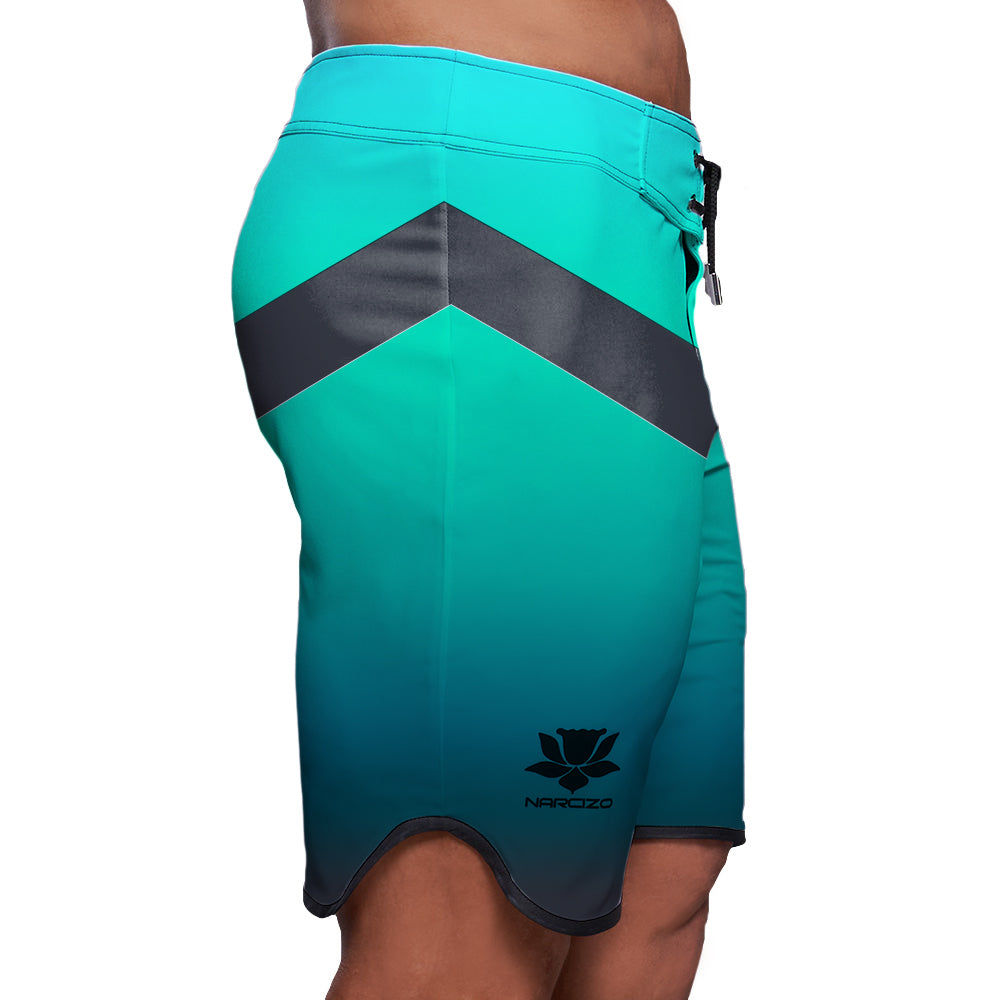 MAN PHYSIQUE SHORT TURQUOISE V 19 POLLICI