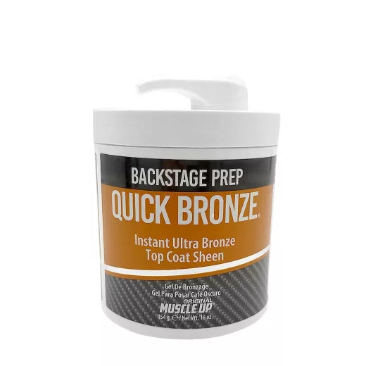 PRO TAN QUICK BRONZE - Dark brown Posing Gel 16 Oz (454 gr)