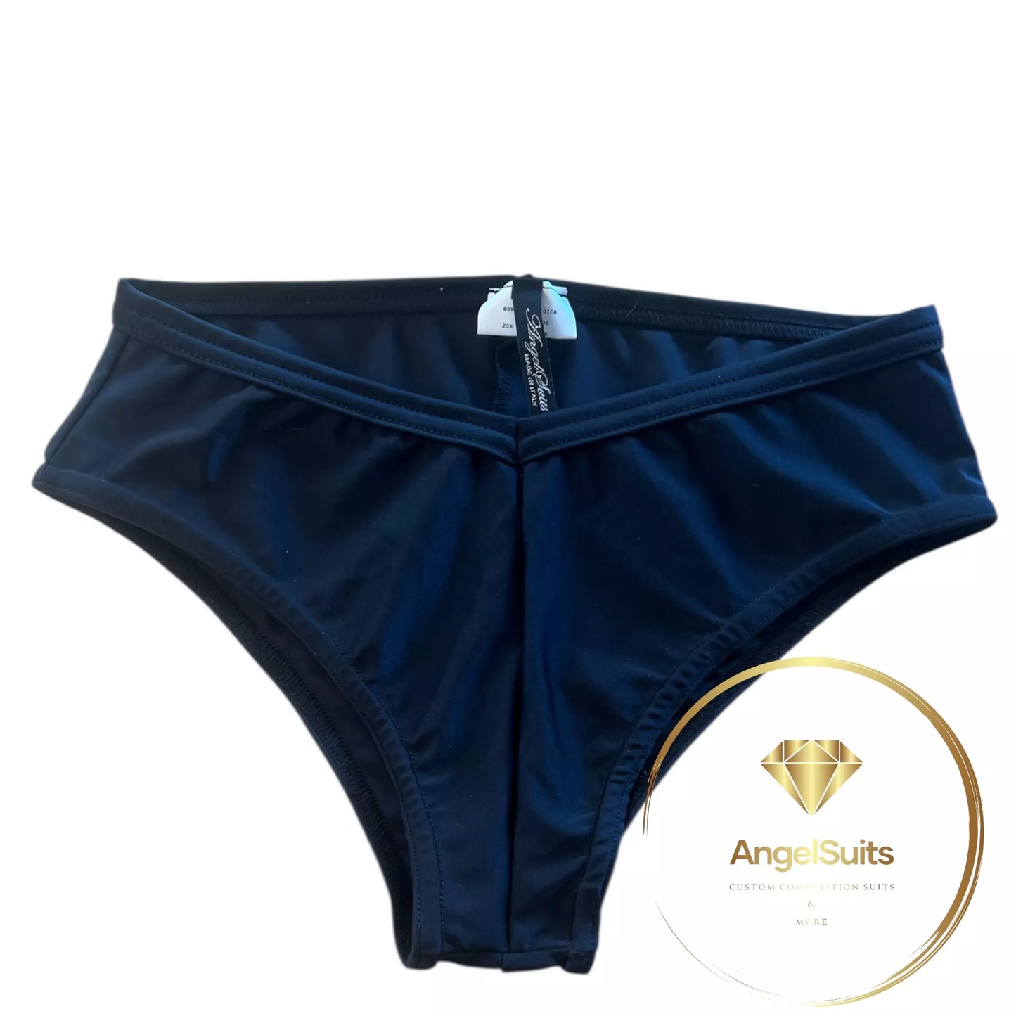 PANTALÓN CORTO HOMBRE V 8cm LYCRA NEGRO