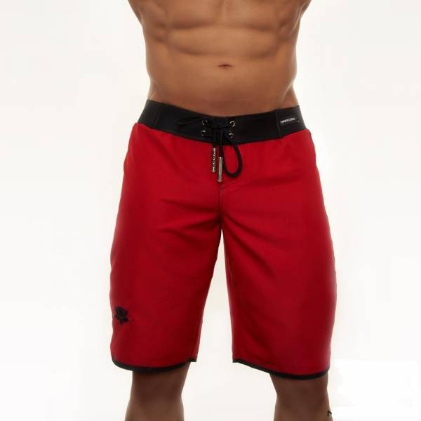 MAN PHYSIQUE SHORT UNICOLOR 2022 - RED