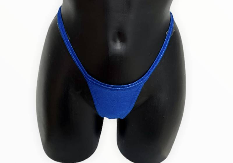 Braguitas de bikini azul real con corte Vback Pro Cut de Ufront