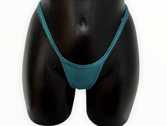 Slip Bikini Ufront Vback Pro Cut teal mist