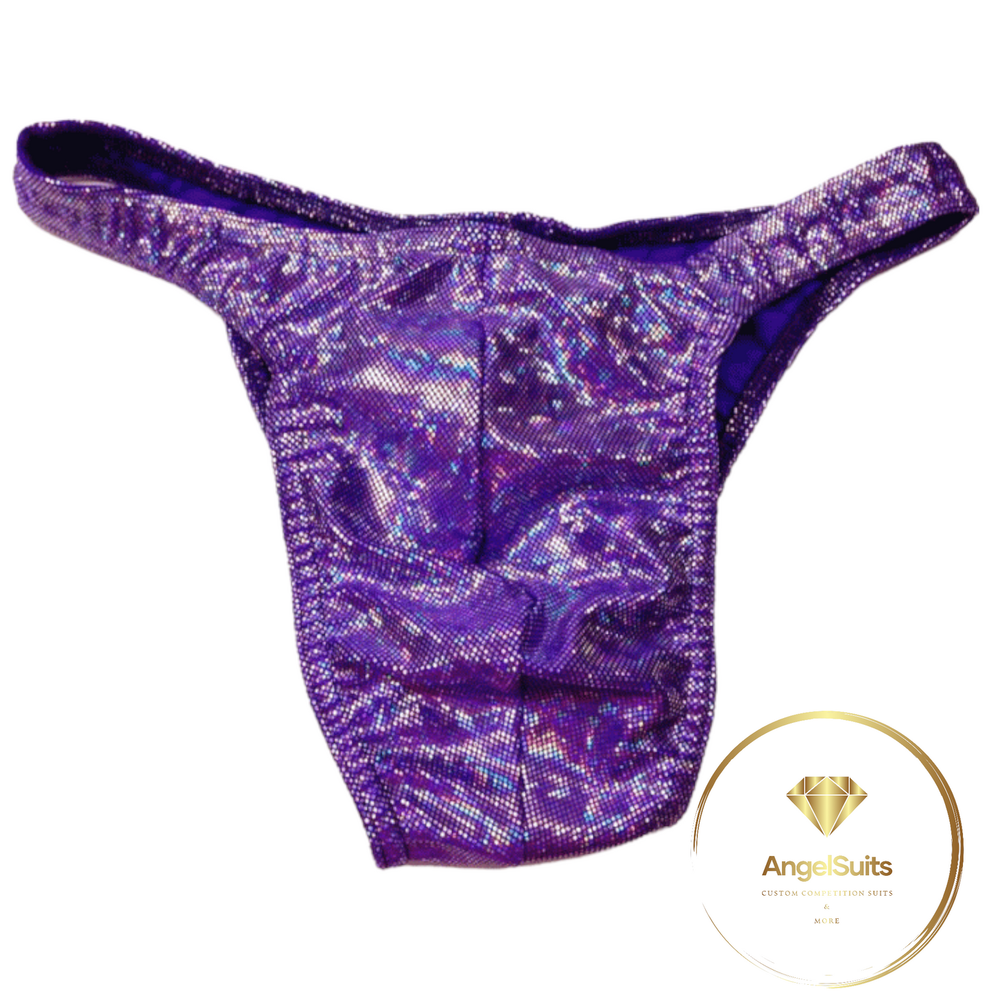 SLIP UOMO CLASSIC CON PLICA VIOLA HOLOGRAM MULTI